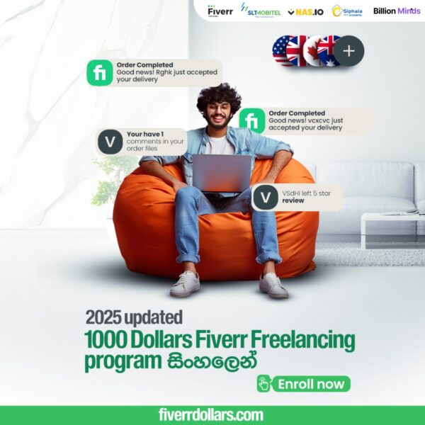 1000 Dollars Fiverr Program